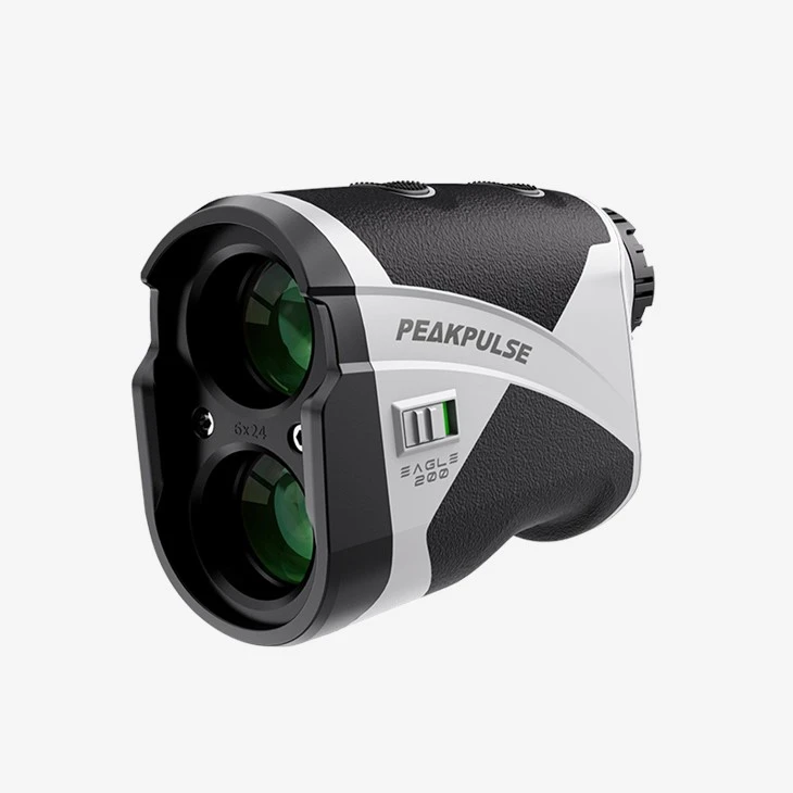 Golfi laserkaugusmõõtur 7 kraadi ülilai FOV koos ülitäpse lipuvardaga lukustusvibratsiooni funktsiooniga kalderežiim pidev skaneerimine